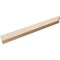 Ekena Millwork 2in. W x 4in. H x 36in. L Clemmons Woodgrain TimberThane Rafter Tail, Primed Tan RFTUR02X04X36CLERCPR - alternate 3